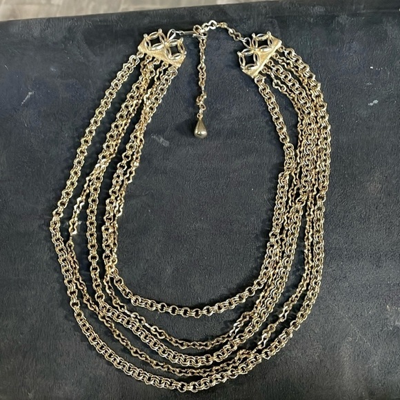 Coro Jewelry - Vintage multi strand Coro chain necklace